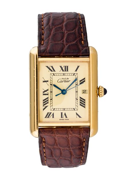 orologio simile cartier tank|original cartier tank watch strap.